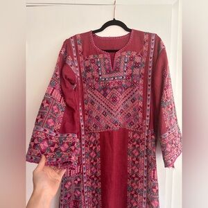 ❌SOLD❌ 
Pink Handmade Palestinian Thobe